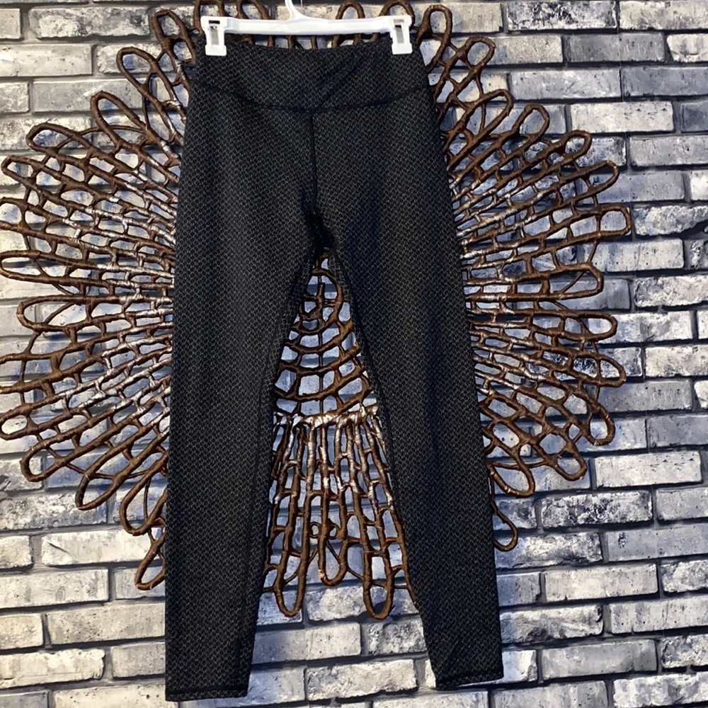 Kyodan black gray active leggings Small